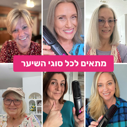 PuraDerma™ SilkBrush - מברשת ההחלקה ניידת