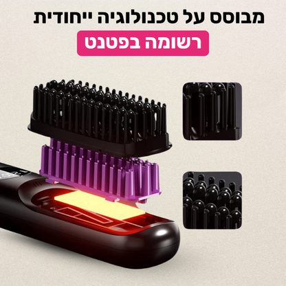 PuraDerma™ SilkBrush - מברשת ההחלקה ניידת